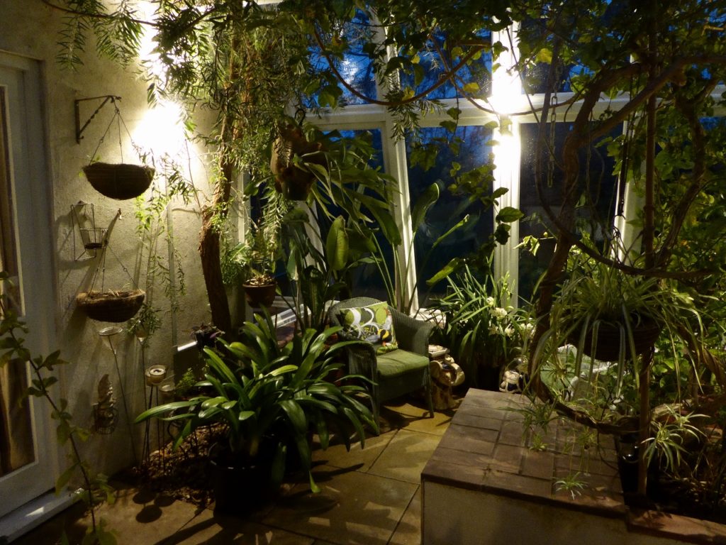 inside replacement conservatory 